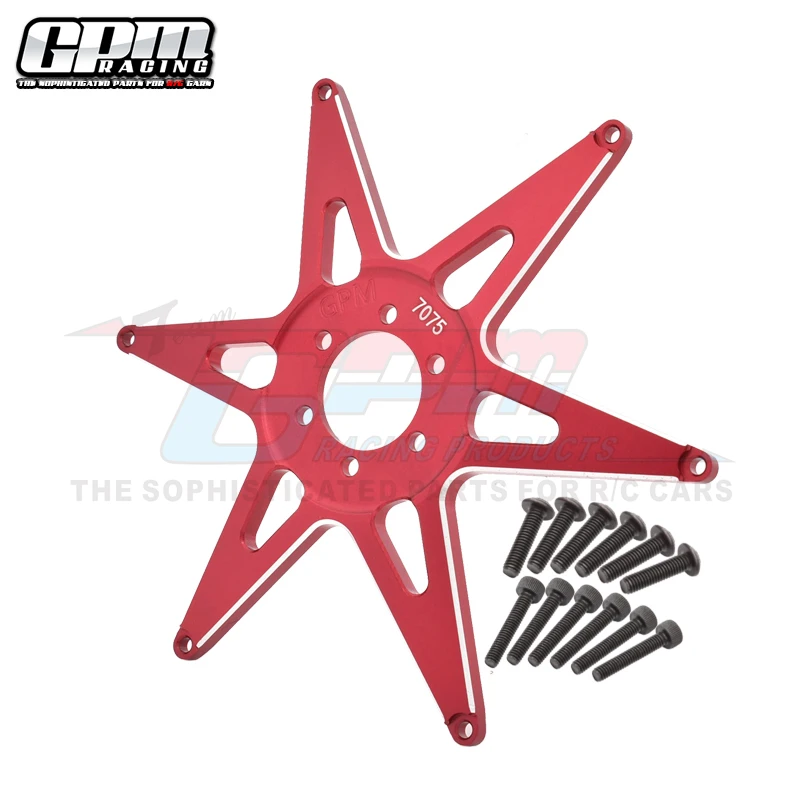 GPM Aluminum 7075 Front Wheel Pattern Buckle For LOSI 1/4 Promoto-MX Motorcycle