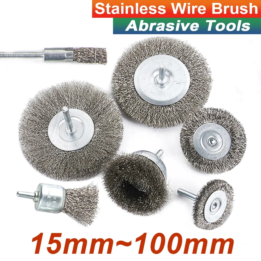

1Pcs 15/65mm Steel Wire Wheel Brush Rotary Tool For Drill Tools Metal Rust Removal Polishing Drill Brushes