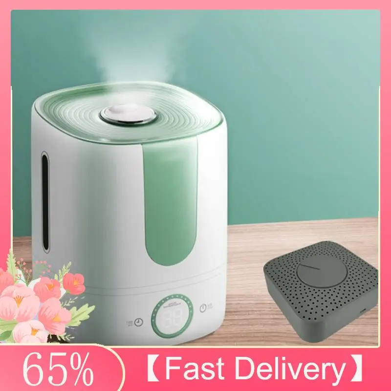 A61Z Deals Wifi Air Quality Monitor 5-In-1 Air HCHO/CO2/VOC/Temperature/Humidity Detector Remote Control Alarm Function, Fine Wo