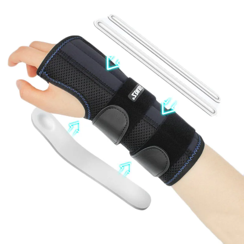 Orthopaedics Wrist Splint Sports Sprain Hand Support For Pain Straps Compression Wrist Brace For carpal tunnel Palm Wrist Injury