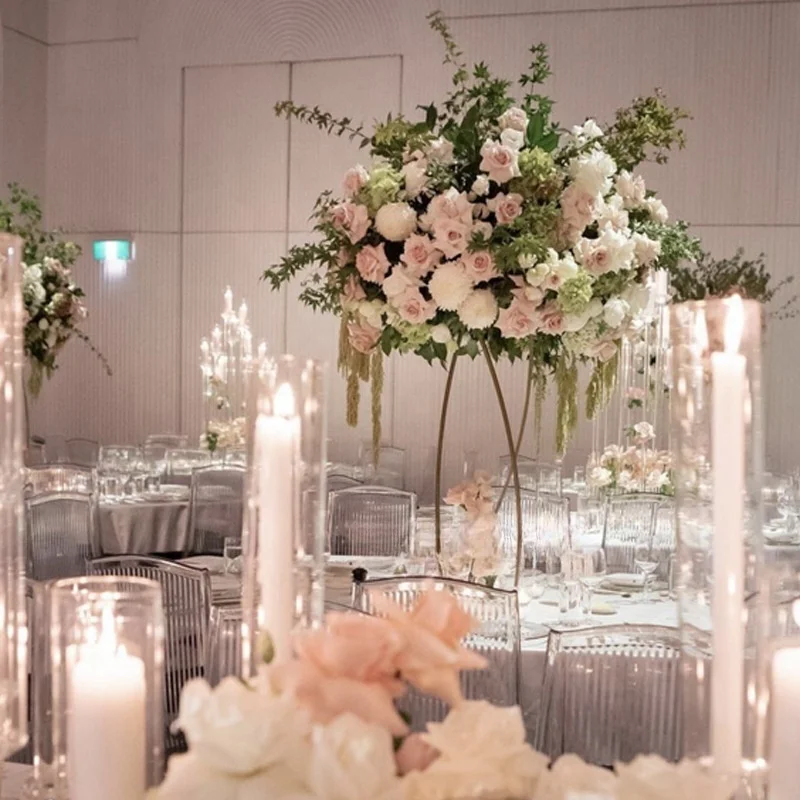 E285 حار نمط الزفاف زهرة الوقوف الزفاف الجدول الرئيسي مركز الذهبي زهرة الحلي مرحلة الديكور الطريق دليل زهرة الوقوف