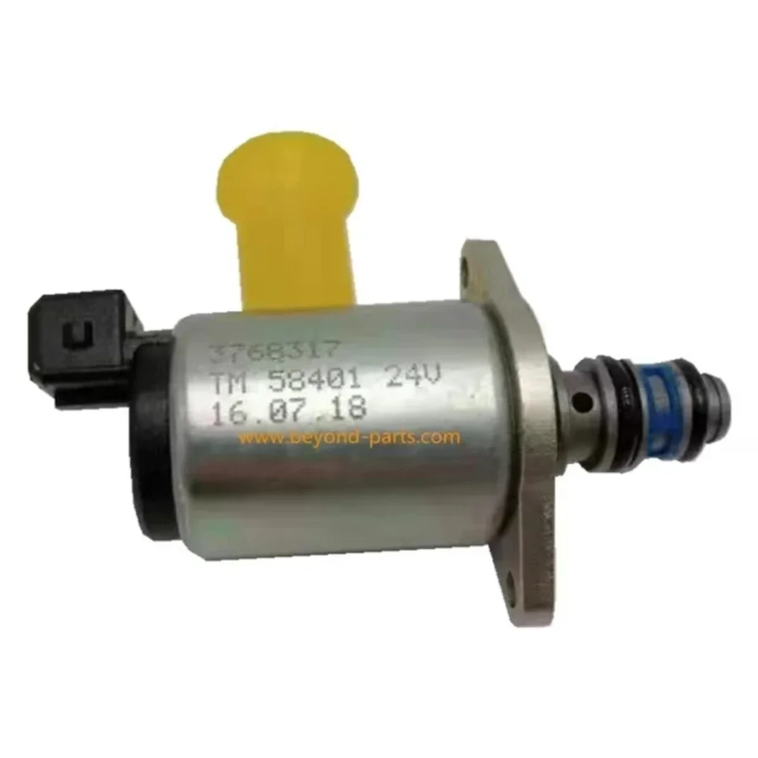 3768317 Solenoid Valve For Excavator Parts Hydraulic Valve