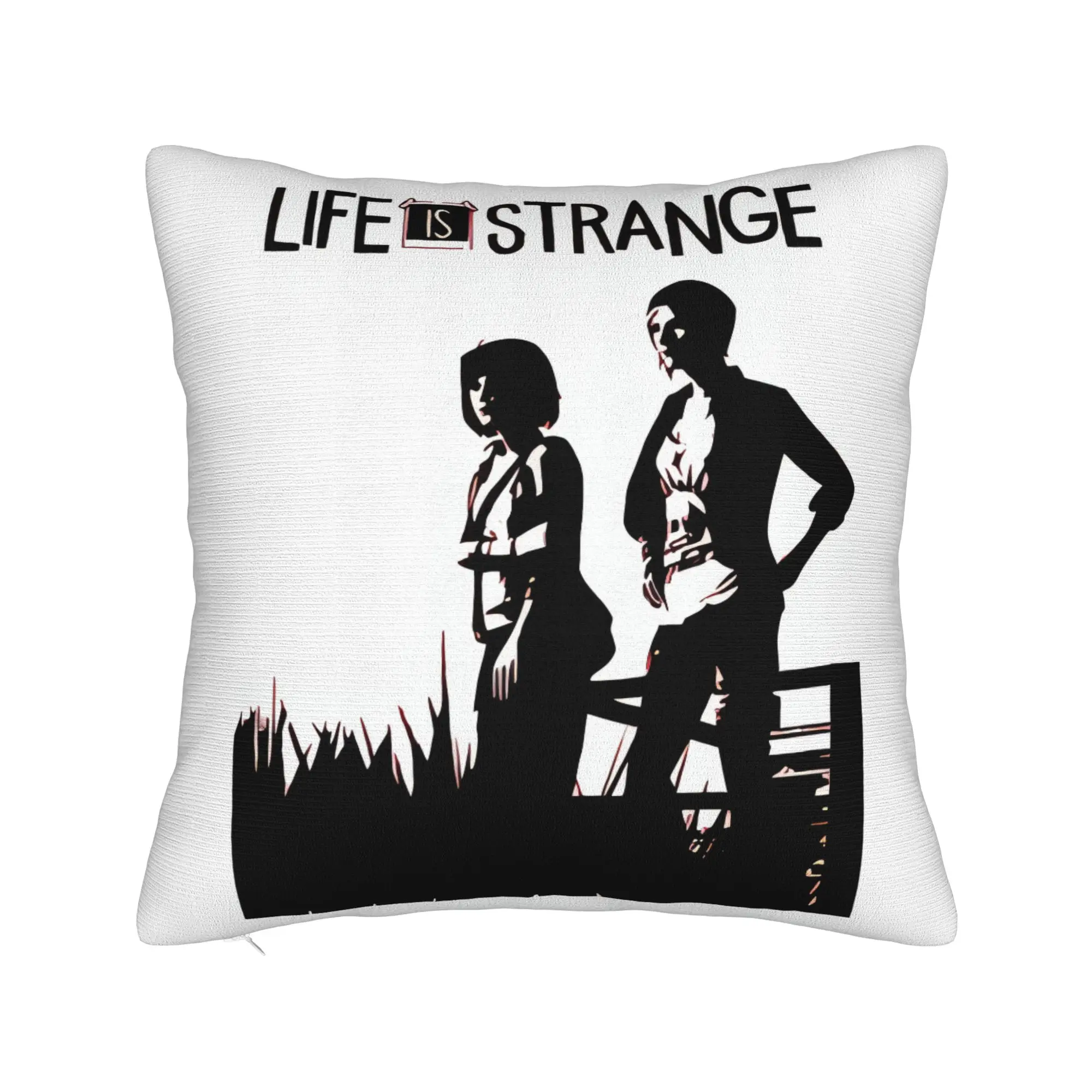 Life is Strange Max Caulfield and Chloe Price Pillow Case  Graphic Pillow Cover For Office Car Home Decor Fashion Pillowcases
