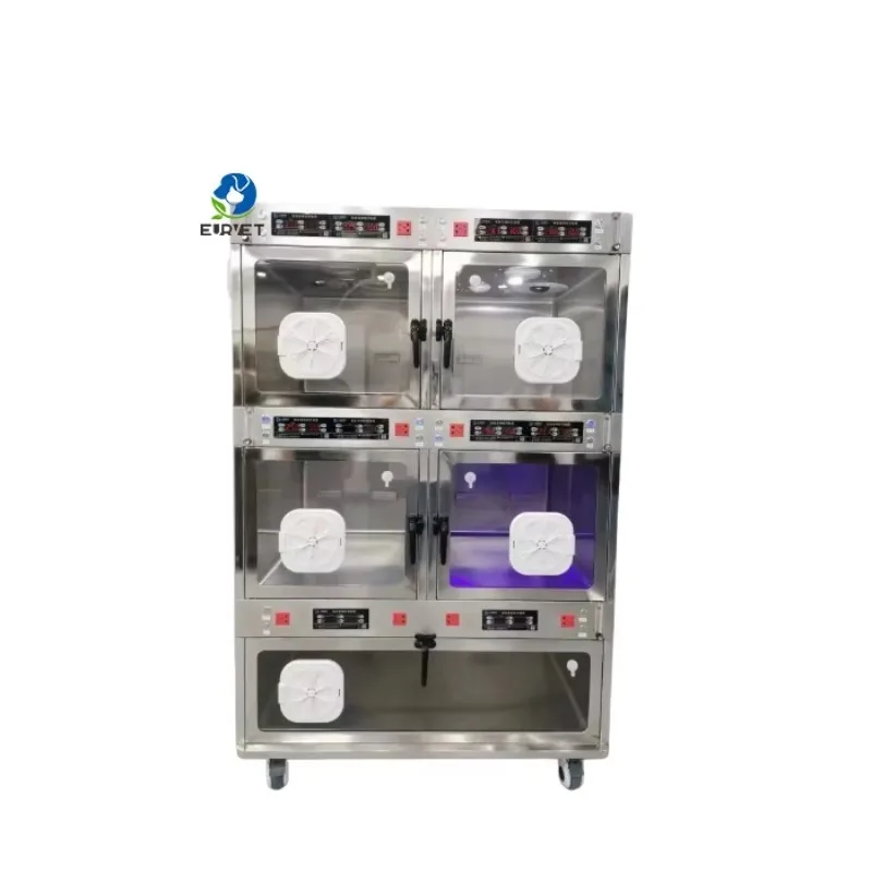 2026 Veterinary Stainless Steel Cage for Exotic Pets,Snake Exotic Lizards Hamster Pet Cages for Animal Care and Pet Supplies