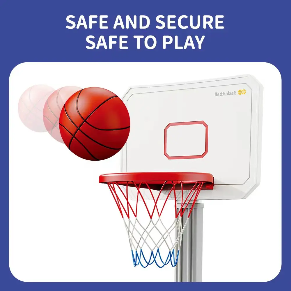 2025 2024 조절 가능한 농구대 새로운 어린이 야외 게임 장난감 플라스틱 수영장 옆 농구 보드