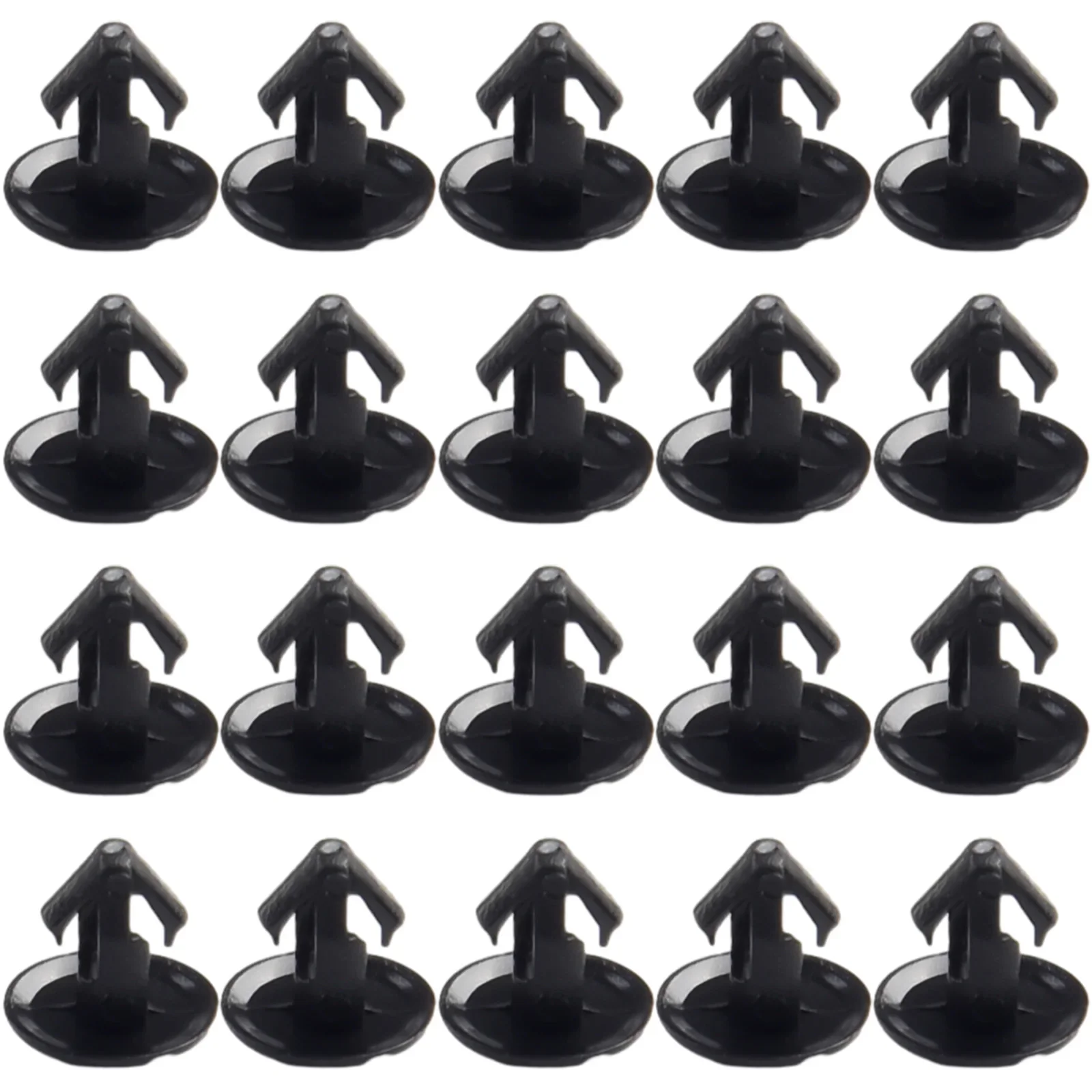 

20Pcs Car Rear Door Upper Weatherstrip Clips For Qashqai J10 J11 X-Trail T31 T32 Auto Door Sealing Strip Fasteners Rivet