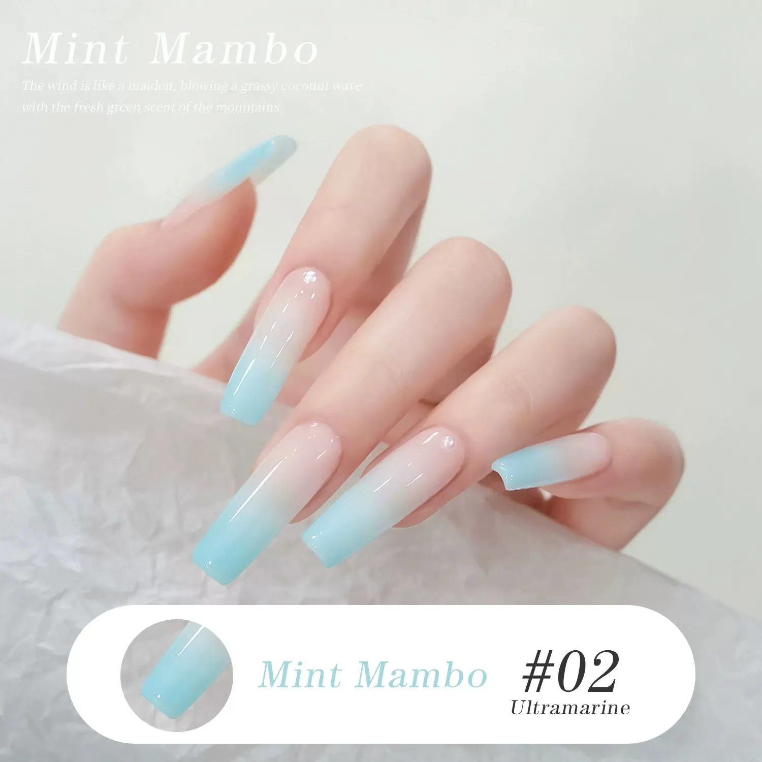 1 pz TC Ice Trasparente Gelatina Verde Nail Art Fresco Verde Latteo Gel Smalto Per Unghie 2025 Nuovo Popolare Verde Nude Forniture Per Unghie