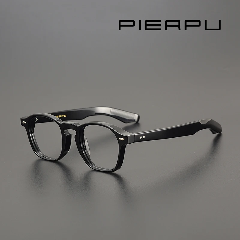 

Vintage Thick Acetate Frame Square retro eyewear Men jmm Designer brand JACQUES Myopia reading Women Prescription eyeglasses