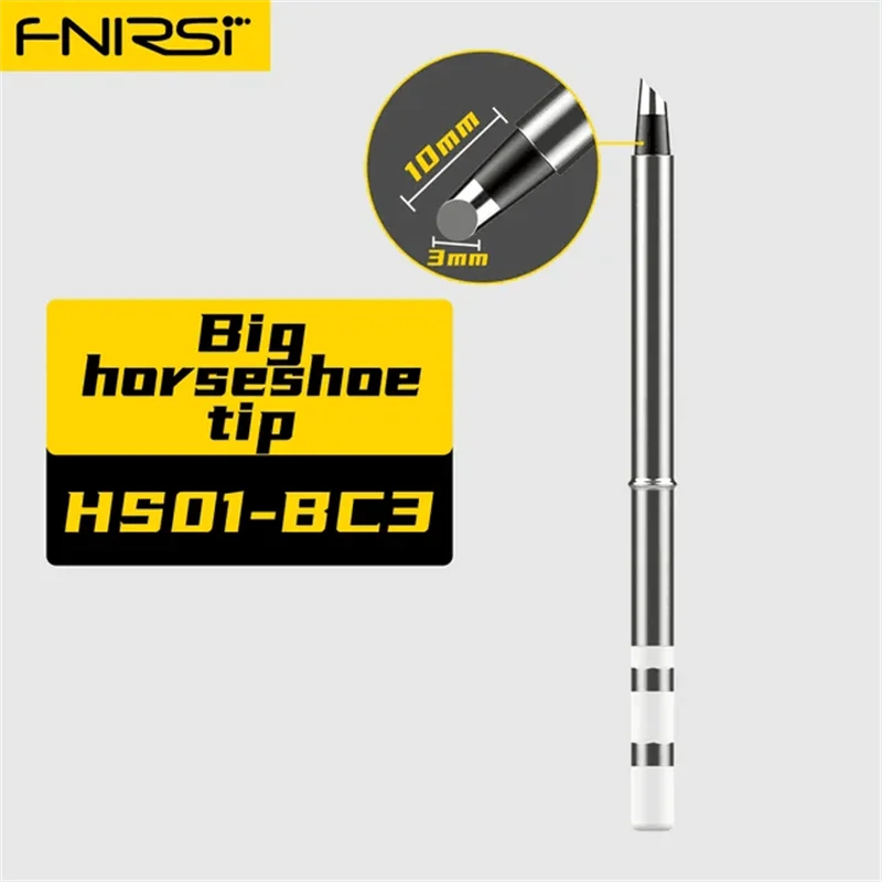 FNIRSI HS-01 سبيكة لحام تلميح HS01-BC2 B2 ILS KR K65 BC3 نوع التدفئة الداخلية لحام خالي من الرصاص