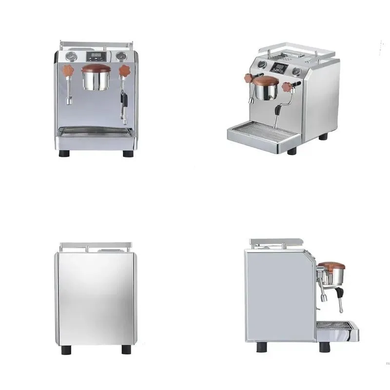 Professional Semi Automatic Electric Stainless Steel Commercial Coffee Machine for Cafe Restaurant Use