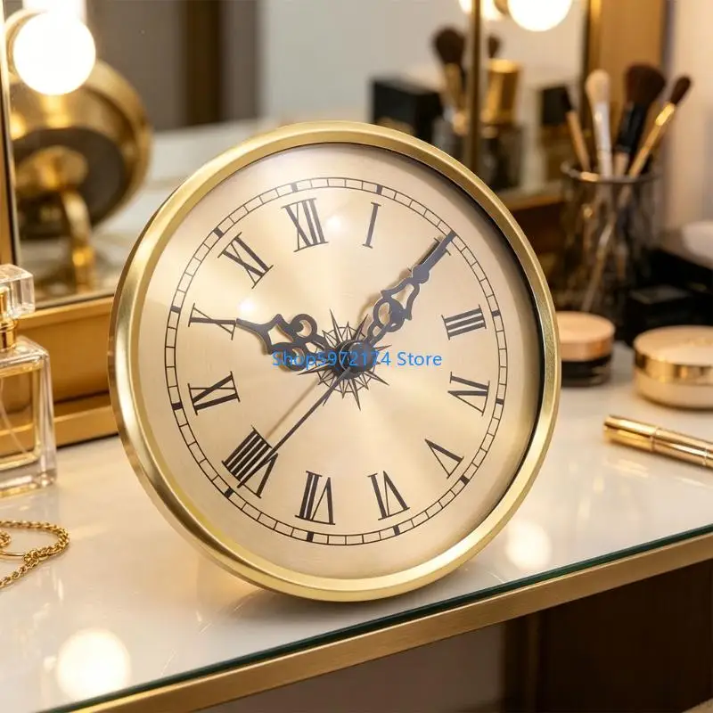 Y3NB Permanent 108mm Metal Clock Head With Quiet Mechanism For Home Improvement