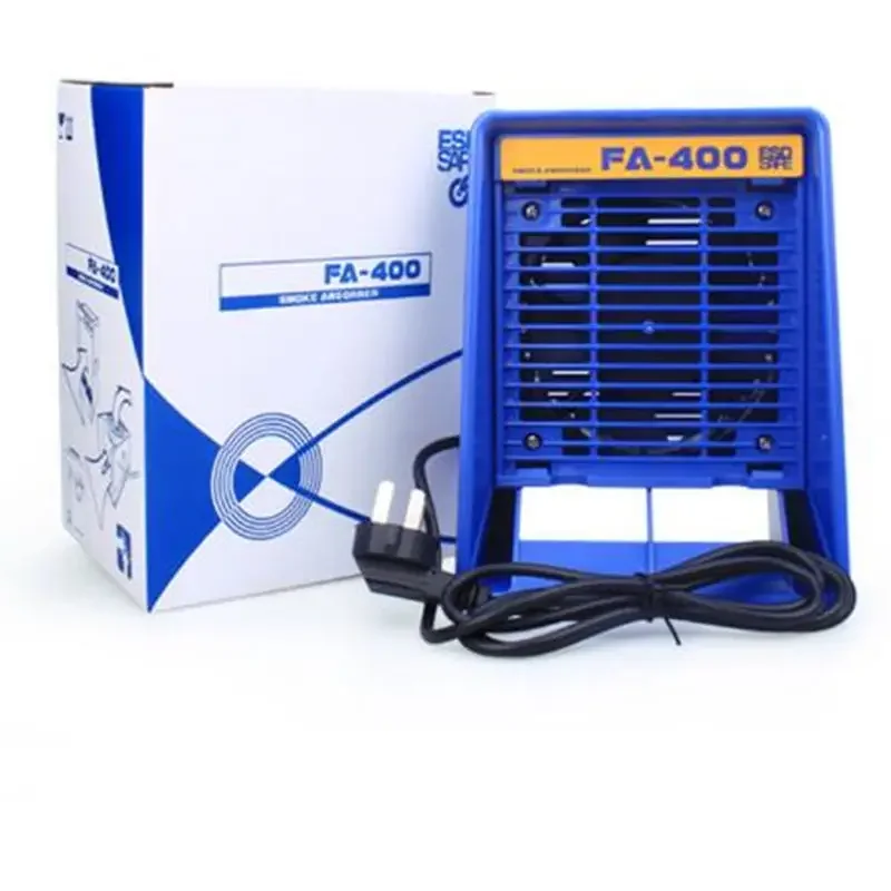 FA-400 Smoking Apparatus Welding Exhaust Anti-Static Smoke Absorber Efficiently Non-Scaling Horizontal with 10pcs sponge