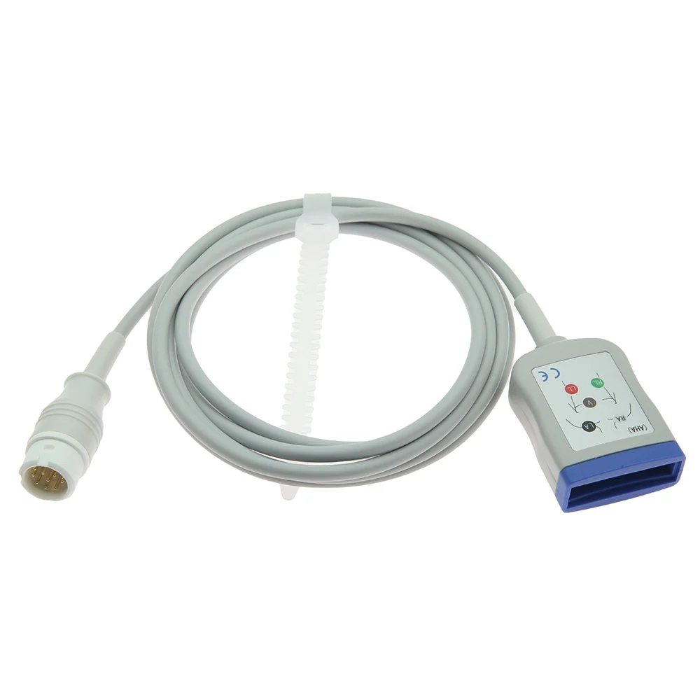 

Compatible with M1668A Trunk Cable 5 Leads IEC Cable for Hospital Use