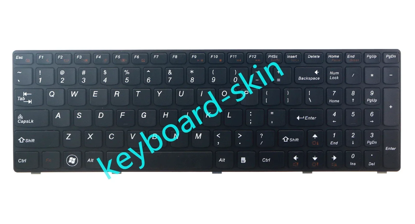 New US Keyboard for Lenovo Y570 Y570N Y570P Y570NT-ISE Y570N-ITH Y570N-IFI Y570N-ISE MP-10K53US-686 25011801 laptop