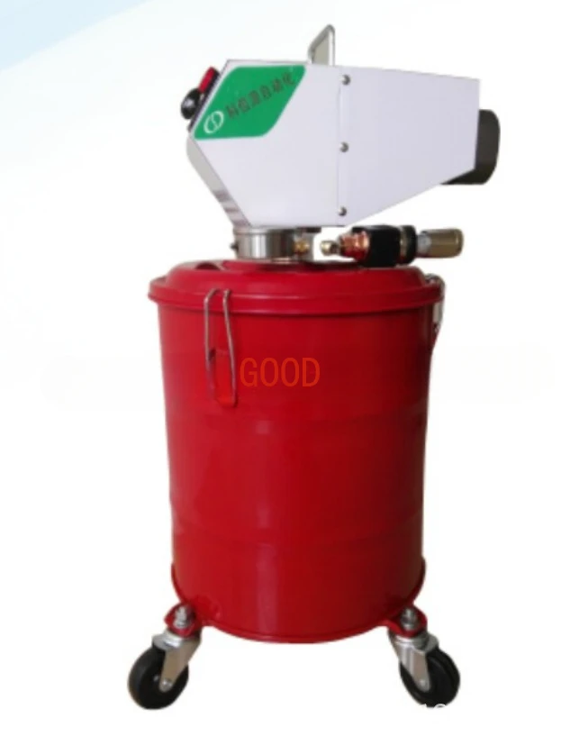 220V/24V Electric High Pressure Butter Filling Machine 40L Barrel Type High Pressure Grease Filler