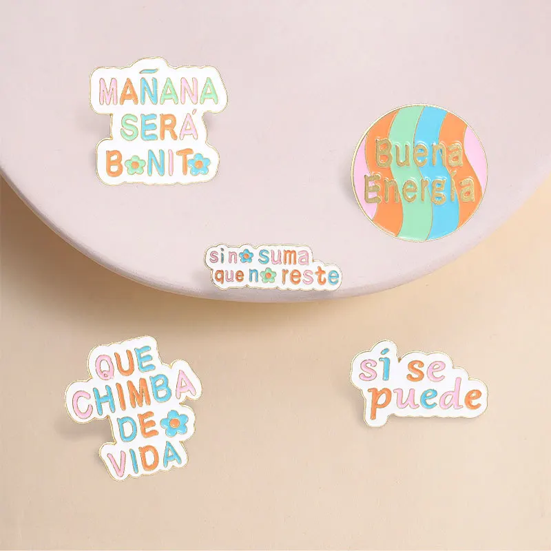 Cartoon Letter Enamel Brooches Lapel Pins Coffee Computer Book Battery Newspaper Matchbook Mirror Coffee Word Badge Jewelry Gift