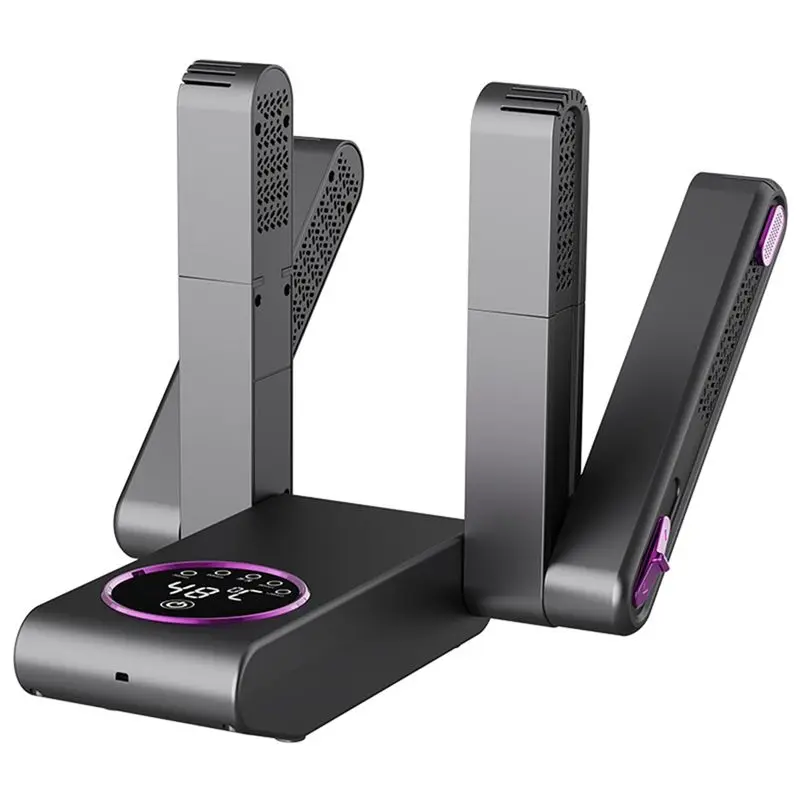 

Электрическая сушилка для обуви и ботинок AT51-Boot Dryer 180 ° Складной умный дисплей для демонстрации обуви, перчаток, головных уборов, носков, с американской вилкой