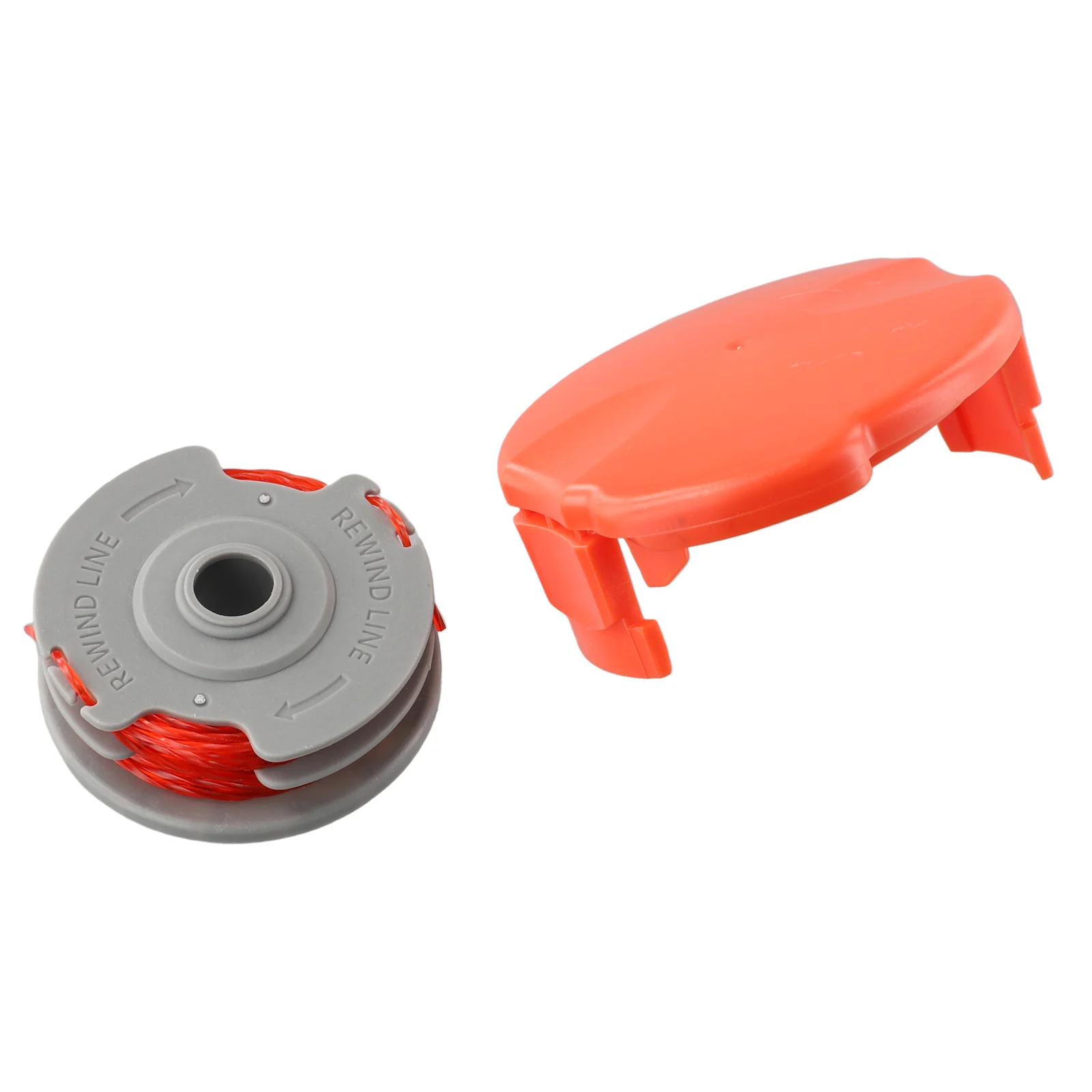 Double Autofeed Spool & Line & Spool Cap Cover For Flymo for strimmers for trimmers Auto Feed System Replacement Spools