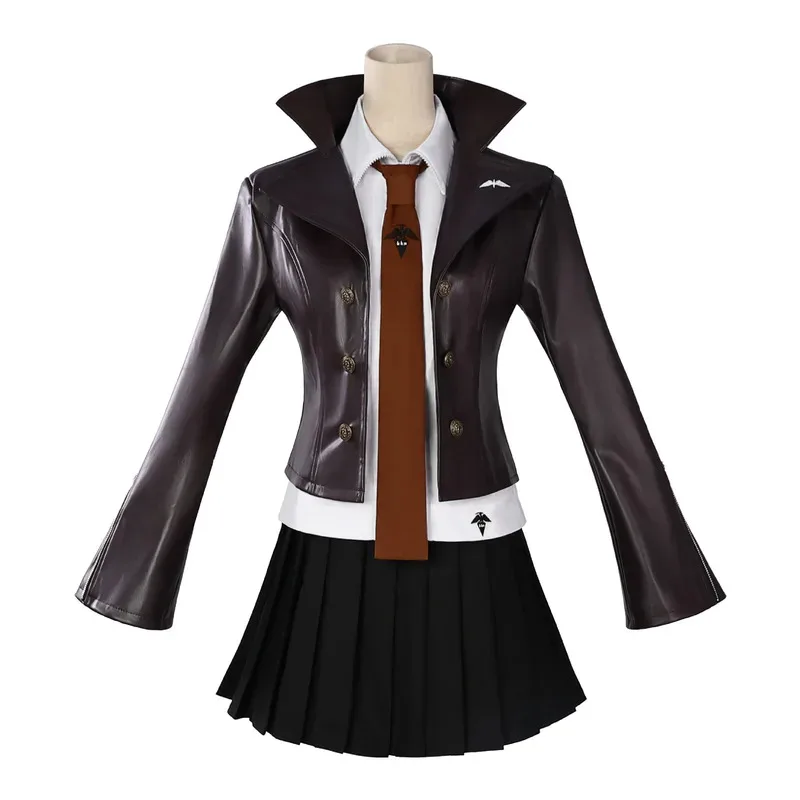 

Kirigiri Kyoko Cosplay Costumes Anime Danganronpa Role Play Uniform Halloween Carnival Party Dressing For Women mj:3
