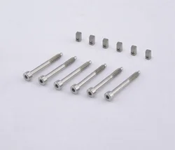 1set Titanium Alloy String Lock Screws & Block Fit for Floyd Rose Tremolo Electric Guitars Accessories in Stock Discount