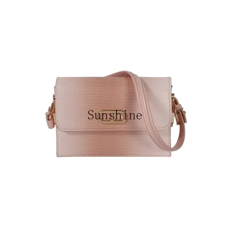 Rose simple commuter shoulder messenger bag