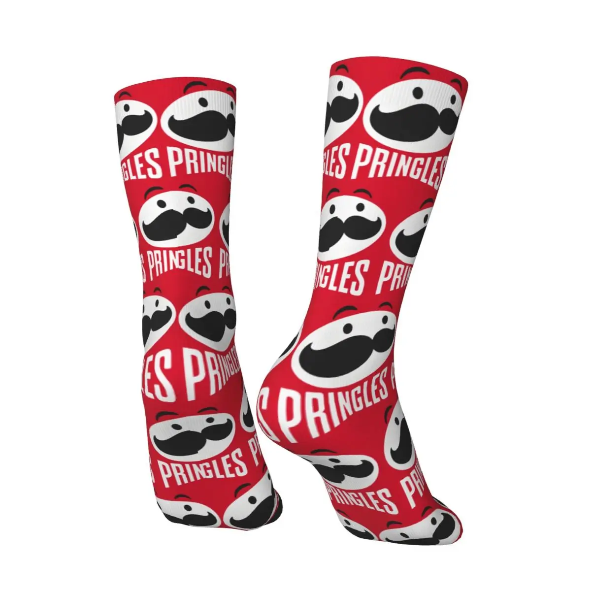 Pringles Chip Socks Kawaii Stockings Couple Comfortable Climbing Socks Autumn Design Anti-Slip Socks