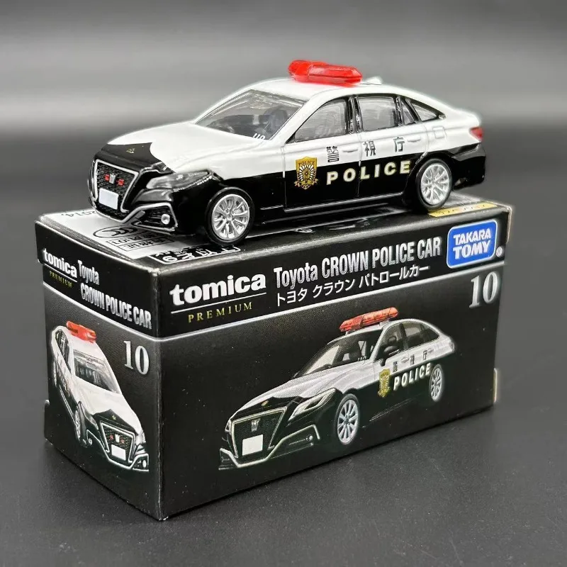 TAKARA TOMY Tomica Limited Edition Black Box TP10 Toyota Crown Police Car Alloy Diecast Model Toy Collection