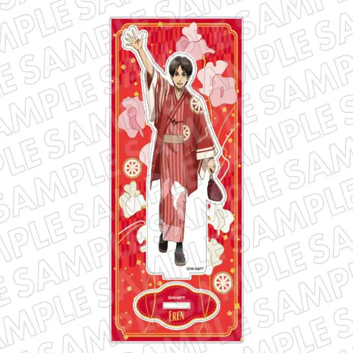Gioco Eren Yeager Erwin Smith Levi Ackerman Acrilico Stand Doll Anime Figura Modello Piastra Giocattolo Cosplay per il Regalo