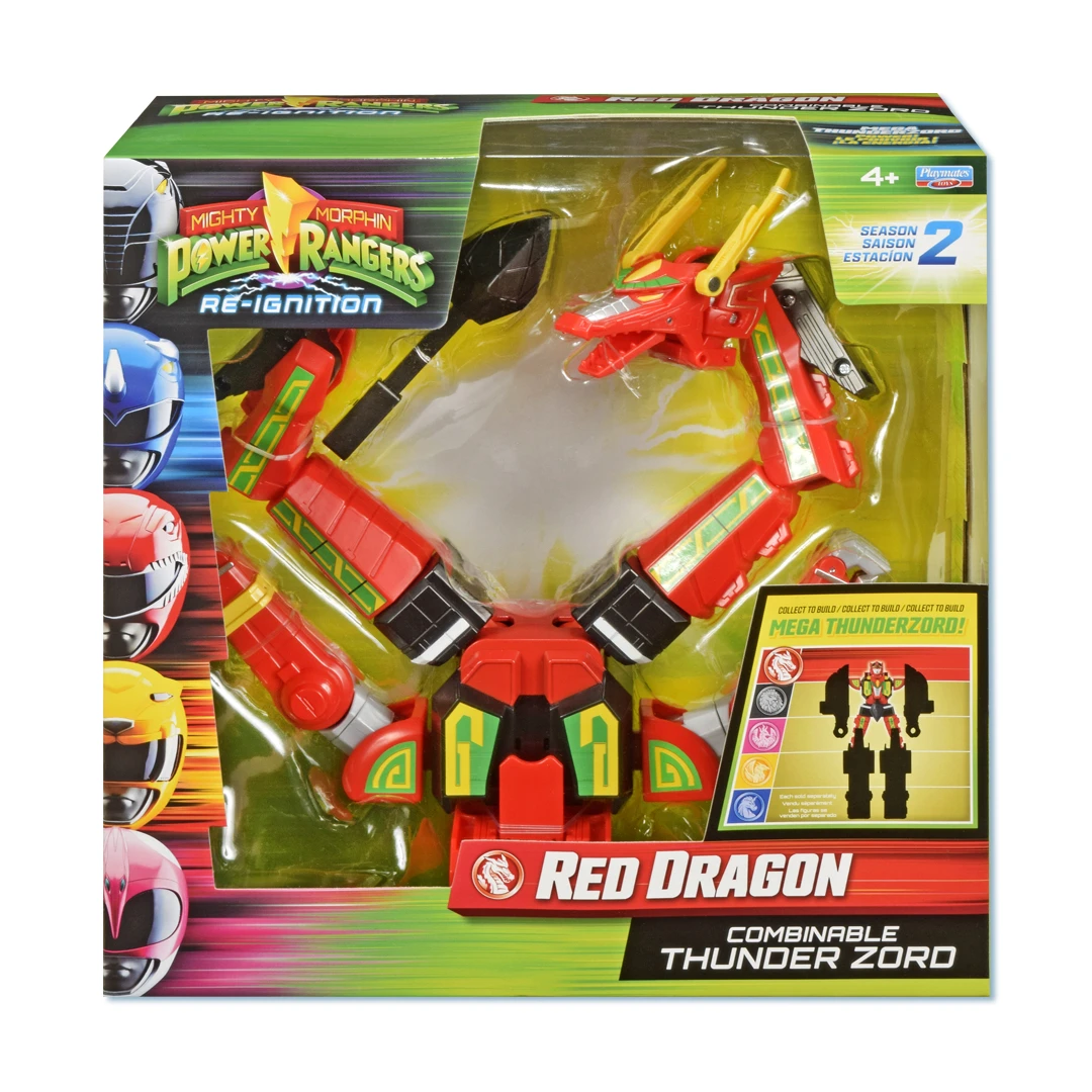 Power Rangers Thunder Zord Red - огляд і ціна Model Kit Power Rangers