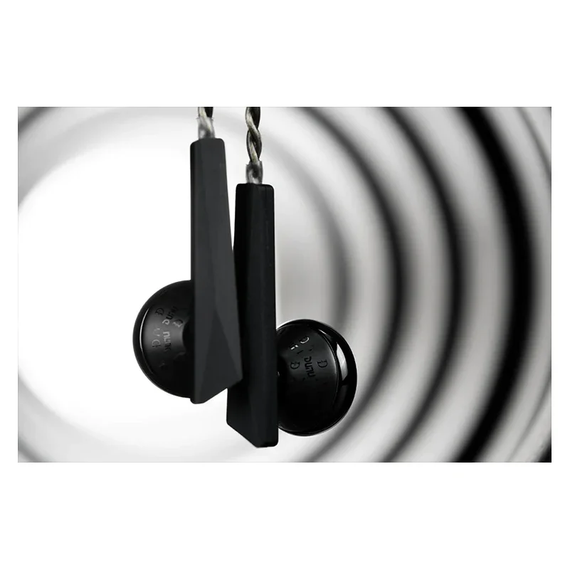 DUNU ALPHA 3 다이나믹 드라이버 플랫 헤드셋, 오픈 이어버드, 유선 이어폰, 알루미늄 합금, 14.2mm