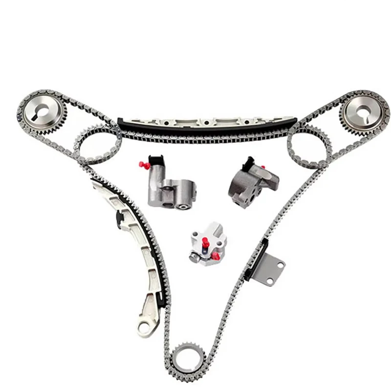 13070-8J14D, 13070-EY00A, 13070-8J14C, 13025-EA22A Engine Timing Chain Kit for G35 FX35 M35 3.5L VQ35DE 2003-2007