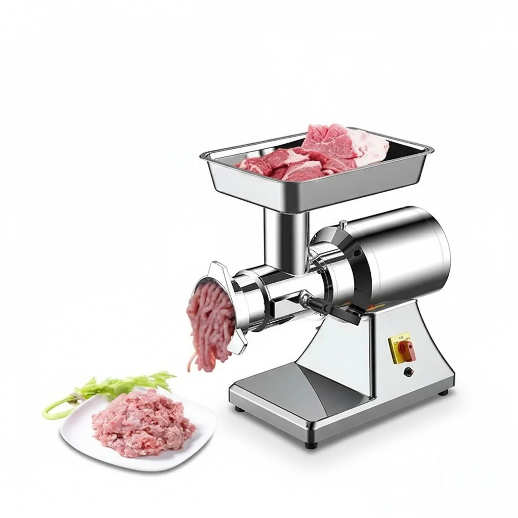 

Commercial Meat Mincer, 1200W Stainless Steel Electric Meat Grinder, 250kg/h Heavy Duty Industrial Meat Chopper Machine
