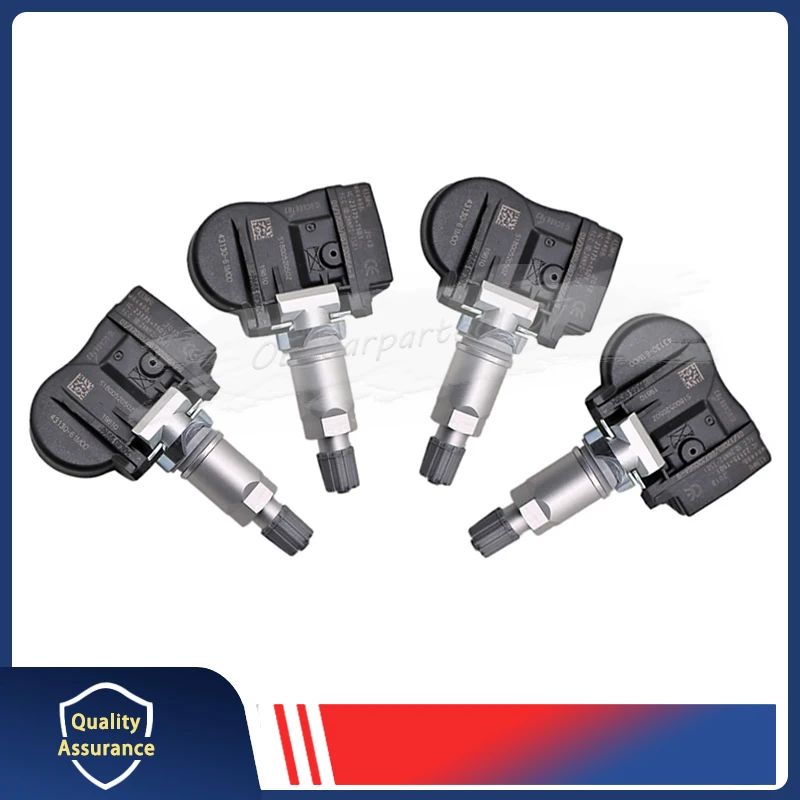 433MHZ TPMS TIRE PRESSURE SENSOR 4PCS FOR 2014-2019 Suzuki Grand Vitara II Jimny Tyre Monitor System Pressure Sensor 43130-61M00