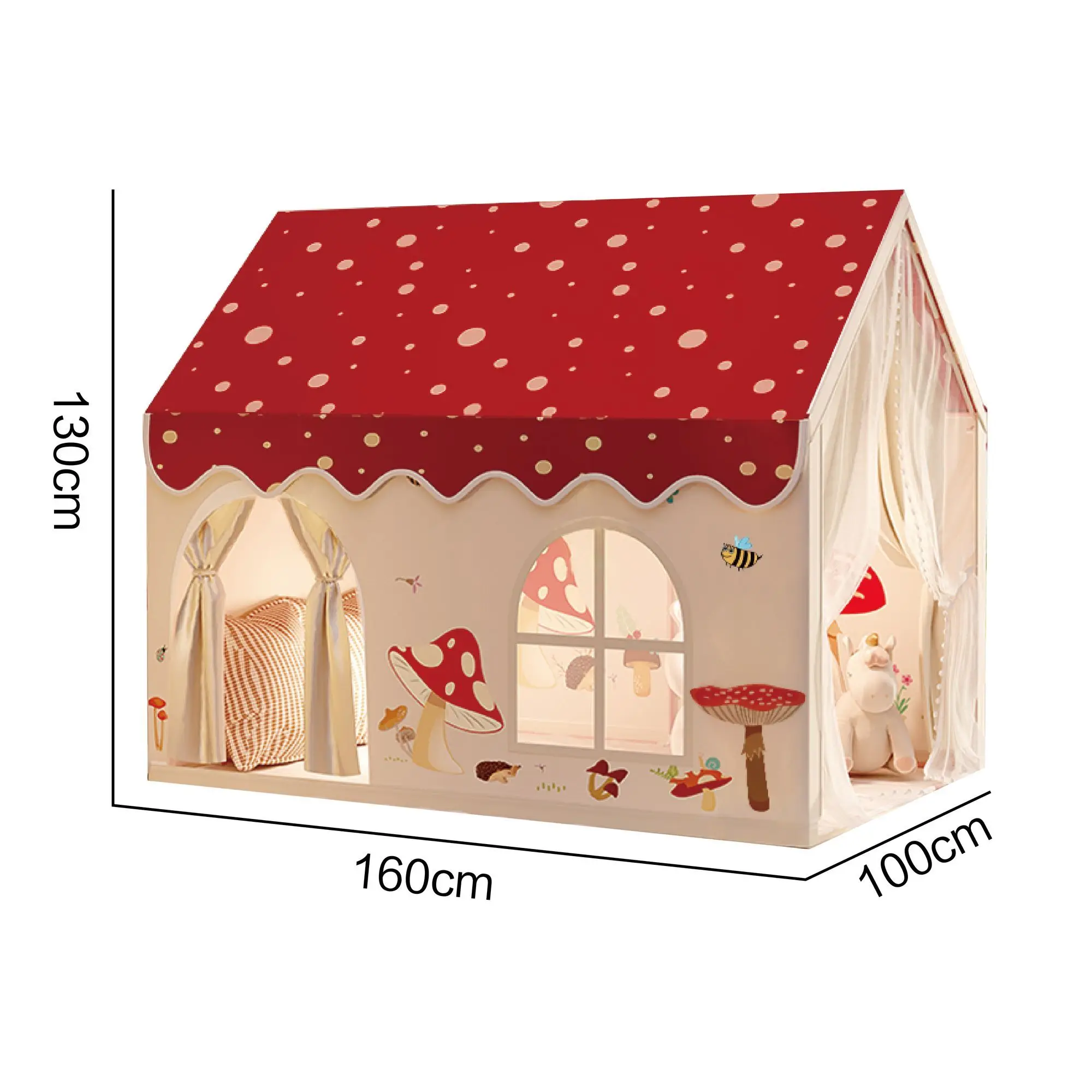 Large Children's Tent Indoor Girl Princess Separate Bed Artifact Small Tent Sleeping