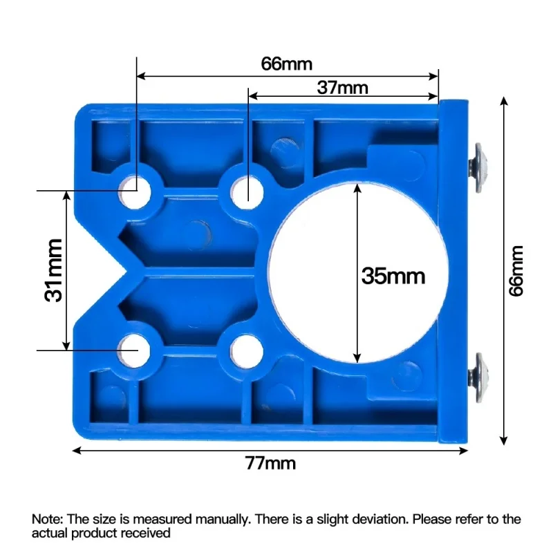 Hinge Hole Drilling Jig kit 35mm Concealed Drilling Guide Tool Woodworking Hole Opener Locator for Door Window Cabinet Carpentry