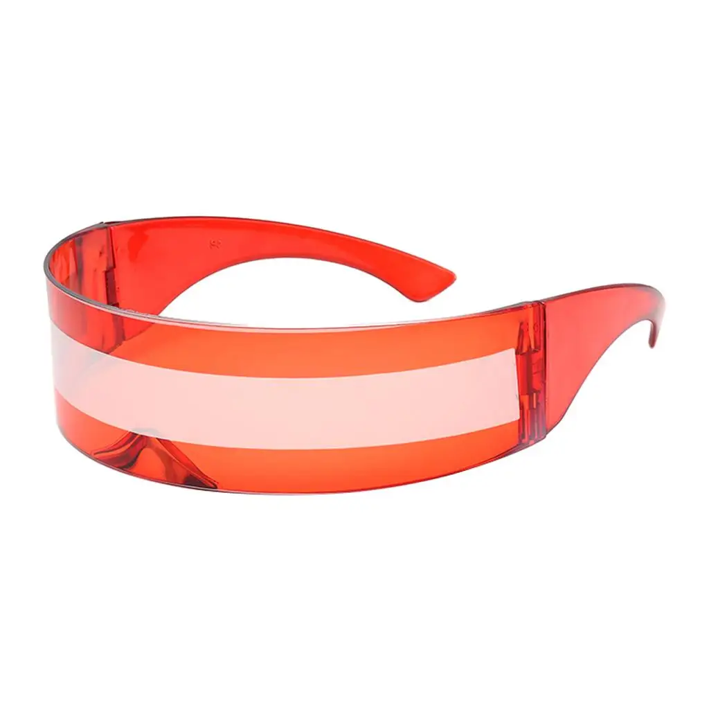 Futuristic Space Club Rave glasses for party Thin Envelope Mirrored