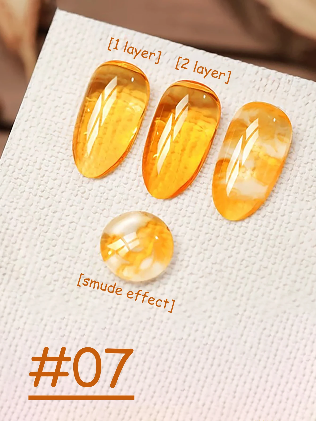 1-12 stücke WS Weihnachten Nagel Eis Transparent Schildkröte Bernstein Gel Nagellack Beliebte Bleaching Braun Orange Nagel Salon Nagel liefert – Detail 15