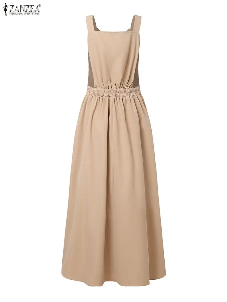 فستان خريف وربيع 2026 من ZANZEA عباية إسلامية فستان حجاب رمضان فساتين رداء نسائي قفطان بينافور ملابس إسلامية