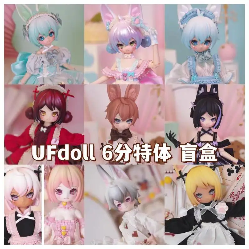 

Аутентичные хит продаж, UFdoll, 6-точечная BJD, специальная мини-серия для чайных напитков, слепая коробка, кукла, модная игрушечная фигурка