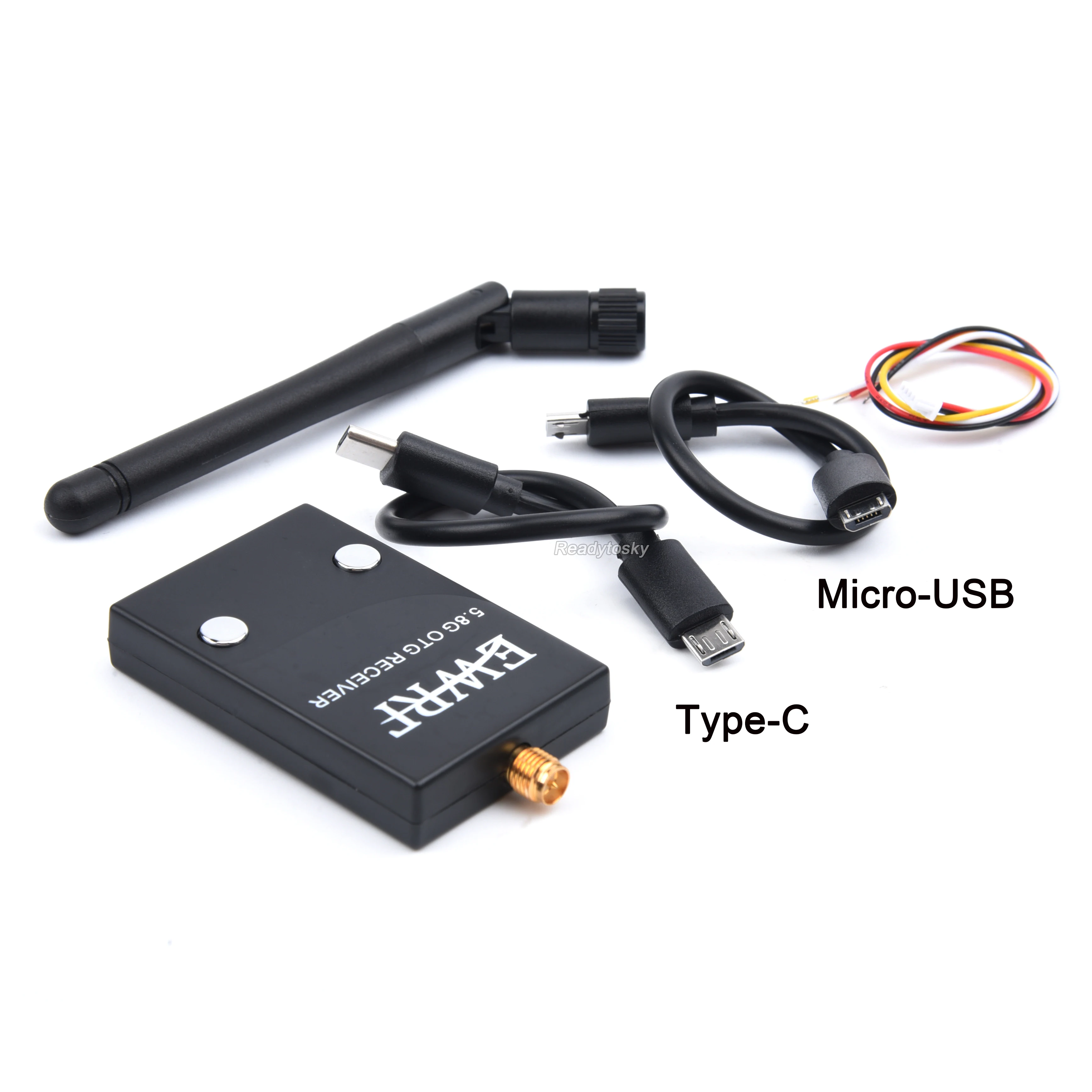 5.8G 48CH 25mW VTX 1200TVL D25 FPV AIO Camera PAL / NTSC & OTG UVC Receiver For RC FPV Micro Mini Frame Kit Quadcopter Part