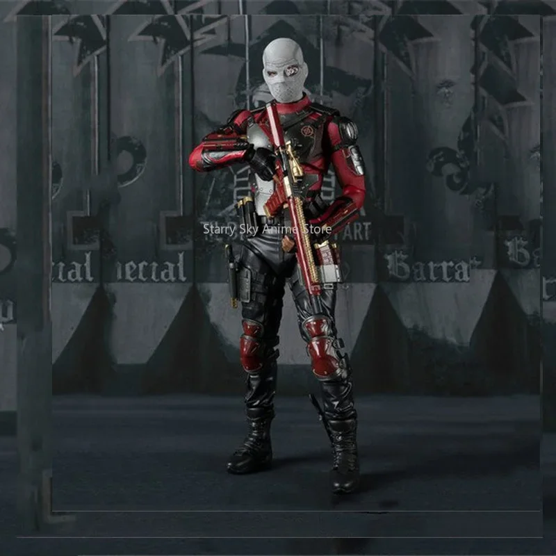 X Special Task Force  Hero SHF Suicide Squad Death Shooter Dead Shot Will Character Action Figure Trendy Play Collection Toy