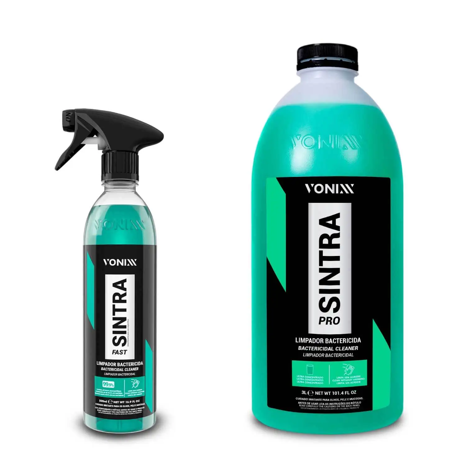 Sintra Pro 3 Liters + Sintra Fast Cleaning Kit 500ml Vonixx