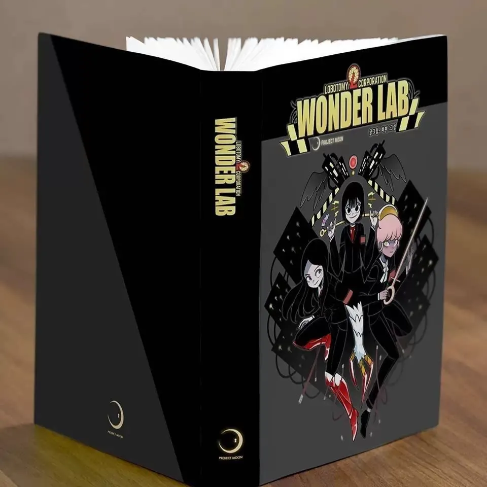 

Официальная полноцветная иллюстрированная книга-манга Project Moon Wonder Lab, комиксы Lobotomy Corporation, мерч