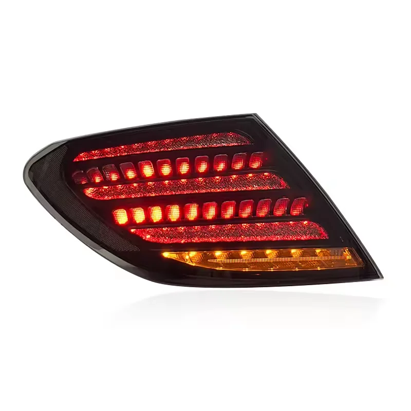 For  C Class W204 2007-2014 Car Accessories Turn Signal Tail Lamp LED Taillights Rear Lights C180 C63
