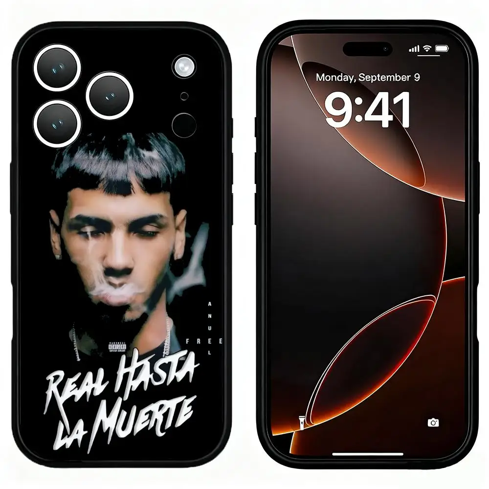 حافظة لهاتف آيفون 17 16 15 14 13 12 11 Pro Max Plus Air حافظة سوداء ناعمة لهاتف آيفون 17 16 15 14 13 12 11 #5