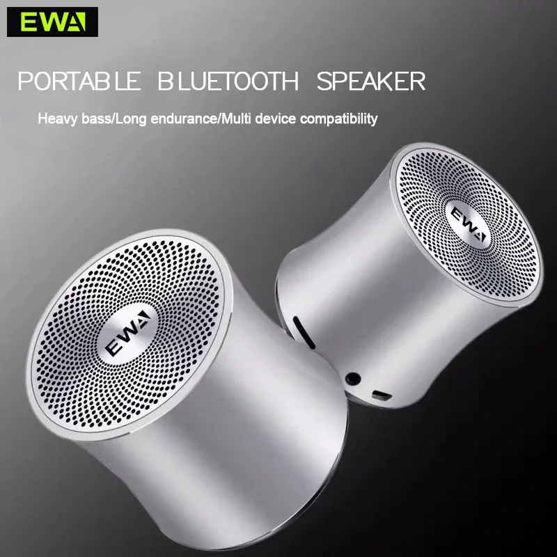 

Ewa A5 Wireless Bluetooth Speaker Outdoor Portable Mini Audio Subwoofer Speaker Phone And Computer Card Insertion Steel Cannon