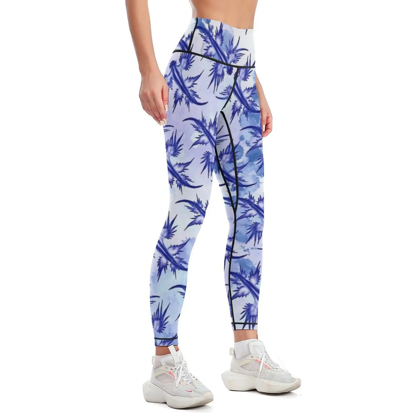 Blue Dragon Sea Slug Leggings sports for push up Women's gym Womens Leggings