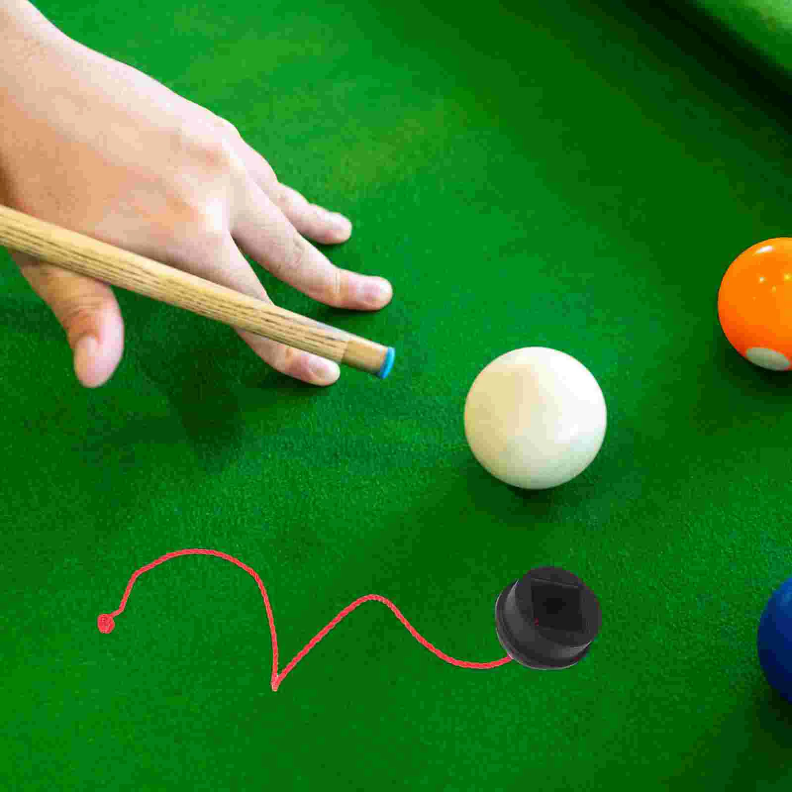 Durable Rubber Cover Chocolate Chalk Holder Shockproof Pool Cue Chalk Protector Case For Billiard Supplies Accessories Chalk
