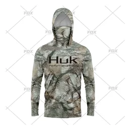 Tuna Mask Hooded Sweatshirt Suitable for Fishing, Hunting, Hiking, Camping, Outdoor Sun Protection, Breathable Clothing Shirt