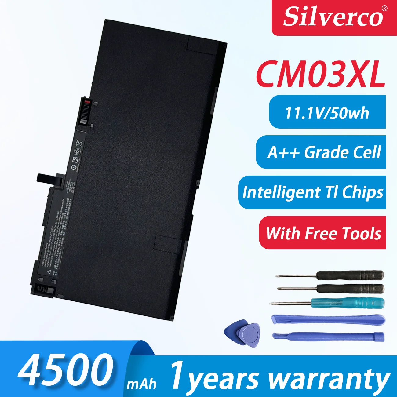 CM03XL CM03  Laptop Battery for HP EliteBook 840 845 850 855 740 745 750 755 G1 G2 Series Notebok fits CO06 CO06XL Battery Spare